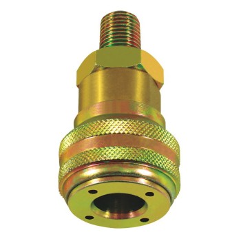Airline Connector Coupling - Self Sealing Male